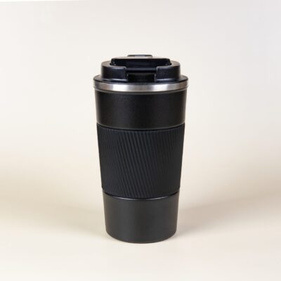 Termos z wyświetlaczem temperatury - czarny